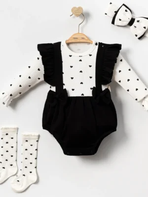 ENSEMBLE Mini Princesse Couleur NOIRE