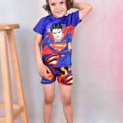 Maillot 3Pieces SuperMan Swimwear