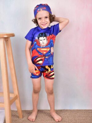 Maillot 3Pieces SuperMan Swimwear