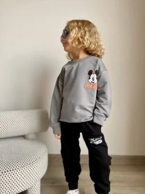 Ensemble 2 PIECES Mickey GREY