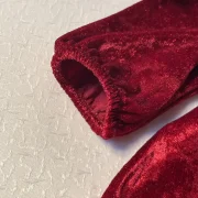 Robe EKOSE avec bande fleuri & collant