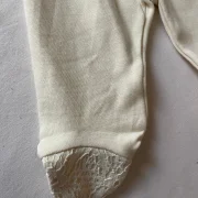 ENSEMBLE FLEURI 3 PIECES NAISSANCE-BAPTEME