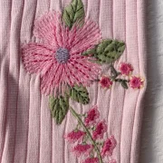 ENSEMBLE NAISSANCE fleuris 5 PIECES