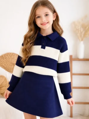 Ensemble de 2 pièces en Tricot CAPS