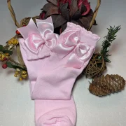 pack de 2 chaussettes COCOLE avec ruban