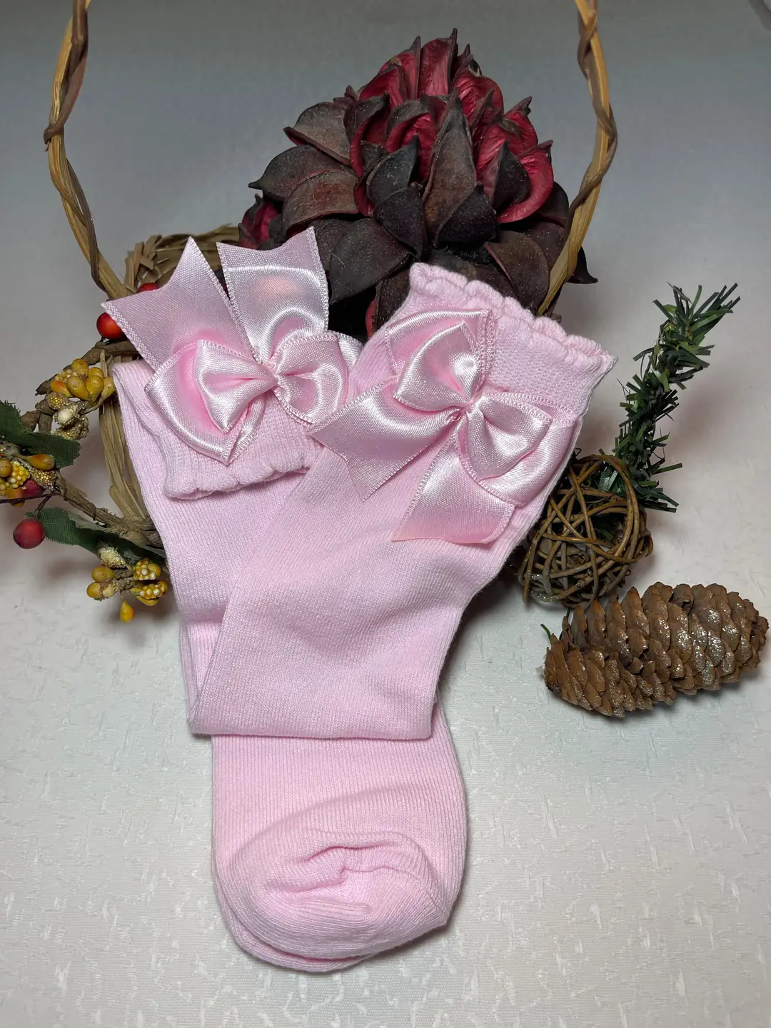 pack de 2 chaussettes COCOLE avec ruban – Image 3