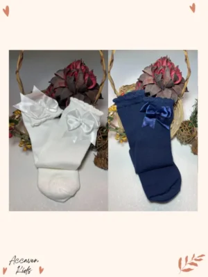 pack de 2 chaussettes COCOLE avec ruban