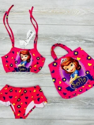 Maillot 3Pieces avec Motif