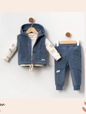 3 PIECES Velour Mini Tendances