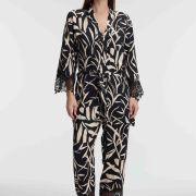 Ensemble Pyjama 3 Pièces, Col en V
