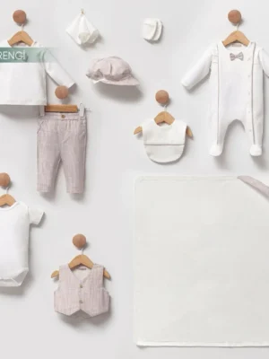 Pack NAISSANCE-BAPTEME 10 PCS PRETTY MAN PREMIUM