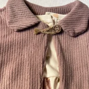 ENSEMBLE VESTE Velour avec Bonnet